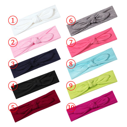 Hoop Bunny Ears Fabric High Quality Headband — detail