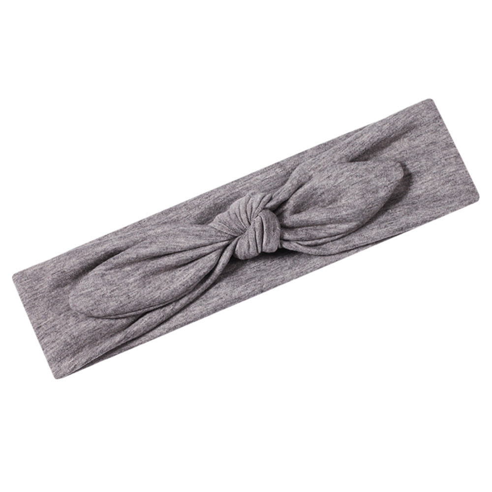 Hoop Bunny Ears Fabric High Quality Headband — scale reference
