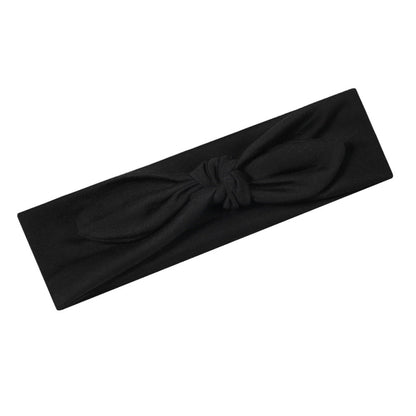 Hoop Bunny Ears Fabric High Quality Headband — back view