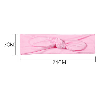 Hoop Bunny Ears Fabric High Quality Headband — side view