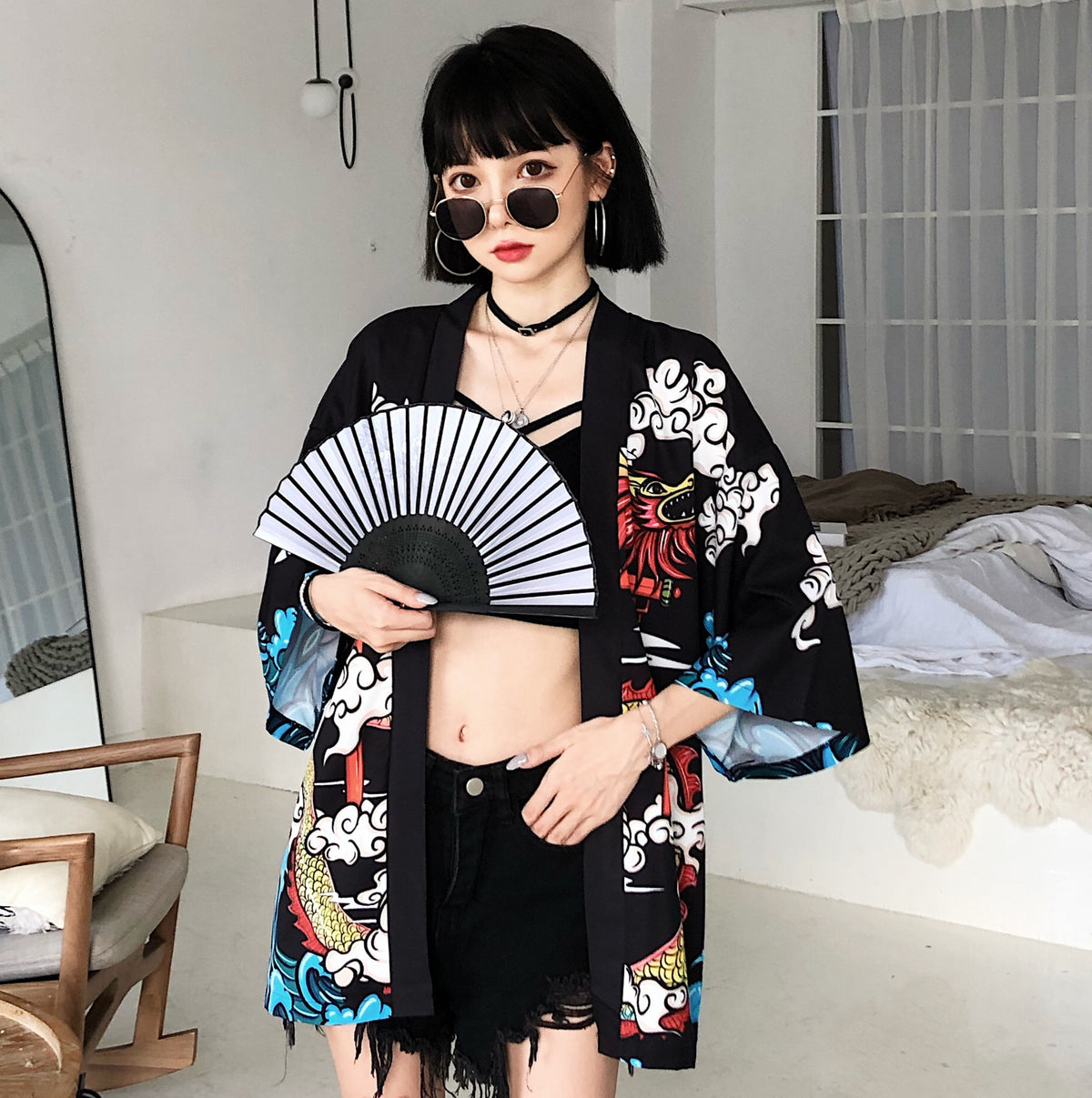 Yukata Haori - Anime Cosplay — side view