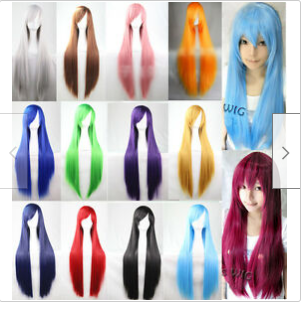 Cos Wig Color Long Straight Hair Cosplay Wig | Magic Stories