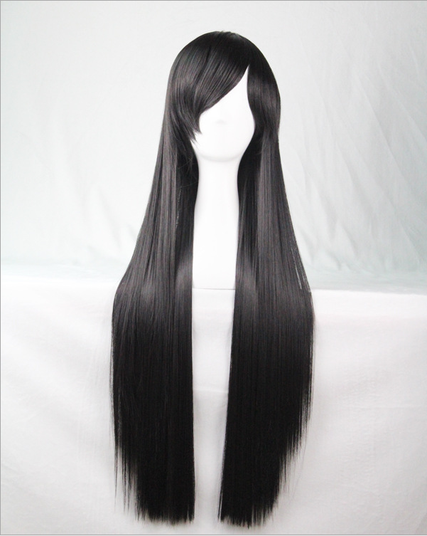 Cos Wig Color Long Straight Hair Cosplay Wig European And American Animation Hot Selling Spot 80cm Fake Found — packaging