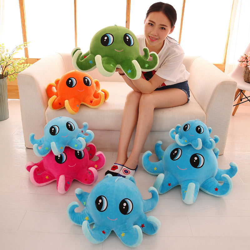 Octopus Doll Pillow Plush Toy Cushion Large | Magic Stories
