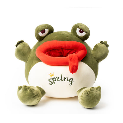 Funny Lonely Frog Doll Ugly Plush Toy Boy Doll