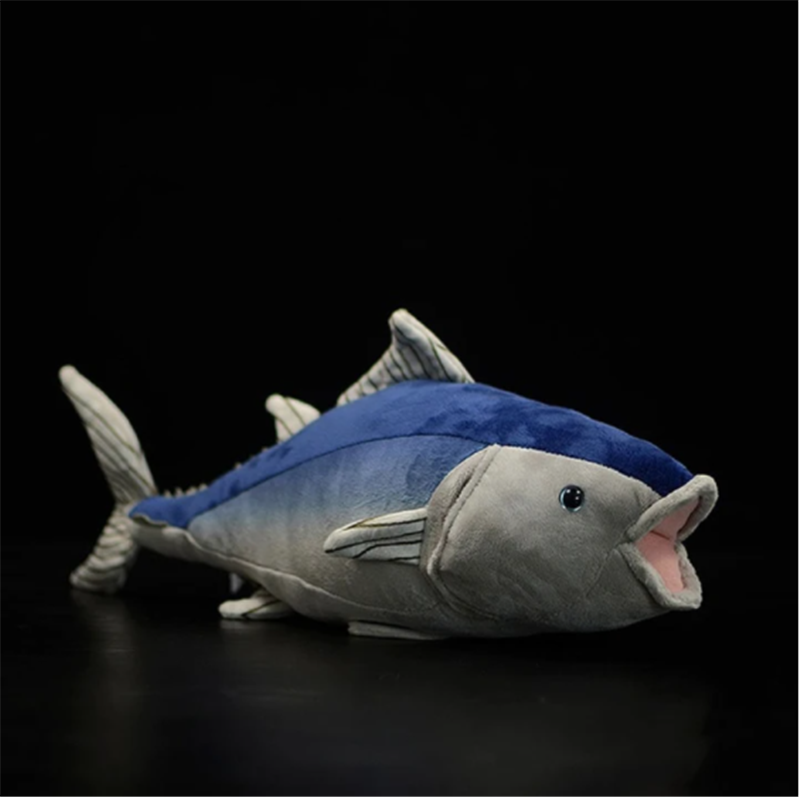 Blue Tuna Plush Toy Simulation Animal Plush Toy