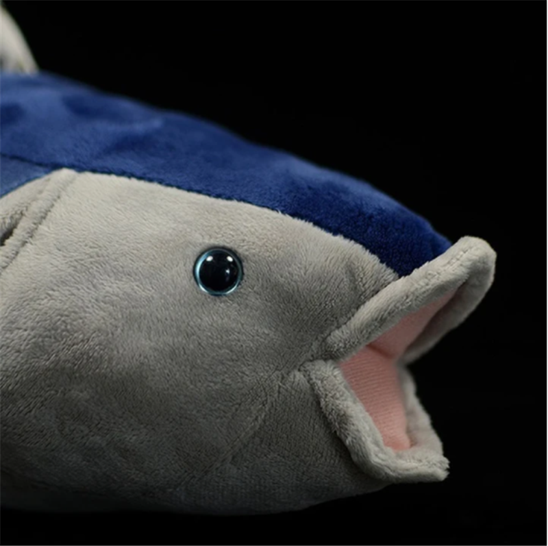 Blue Tuna Plush Toy Simulation Animal Plush Toy — packaging