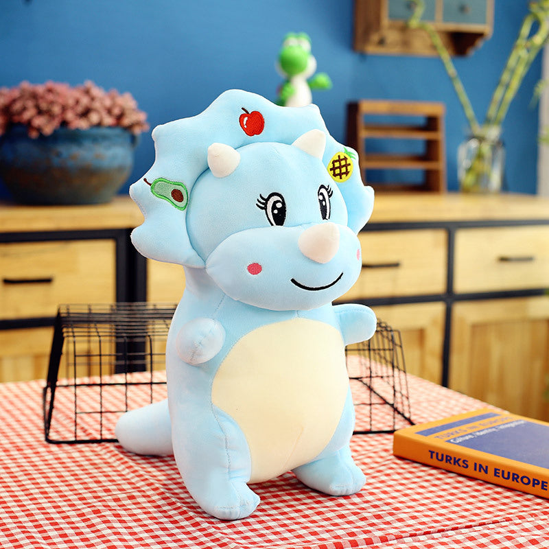 Creative Fruit Triceratops Plush Toy | Magic Stories