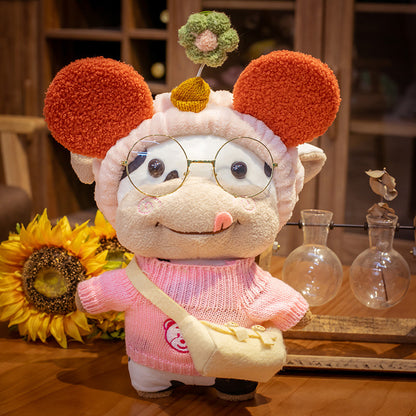 Cute Cow Plush Toys Zodiac Cow Doll Cow Doll Ragdoll Year Of The Ox Mascot