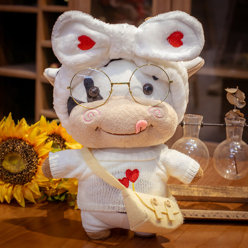 Cute Cow Plush Toys Zodiac Cow Doll Cow Doll Ragdoll Year Of The Ox Mascot — detail