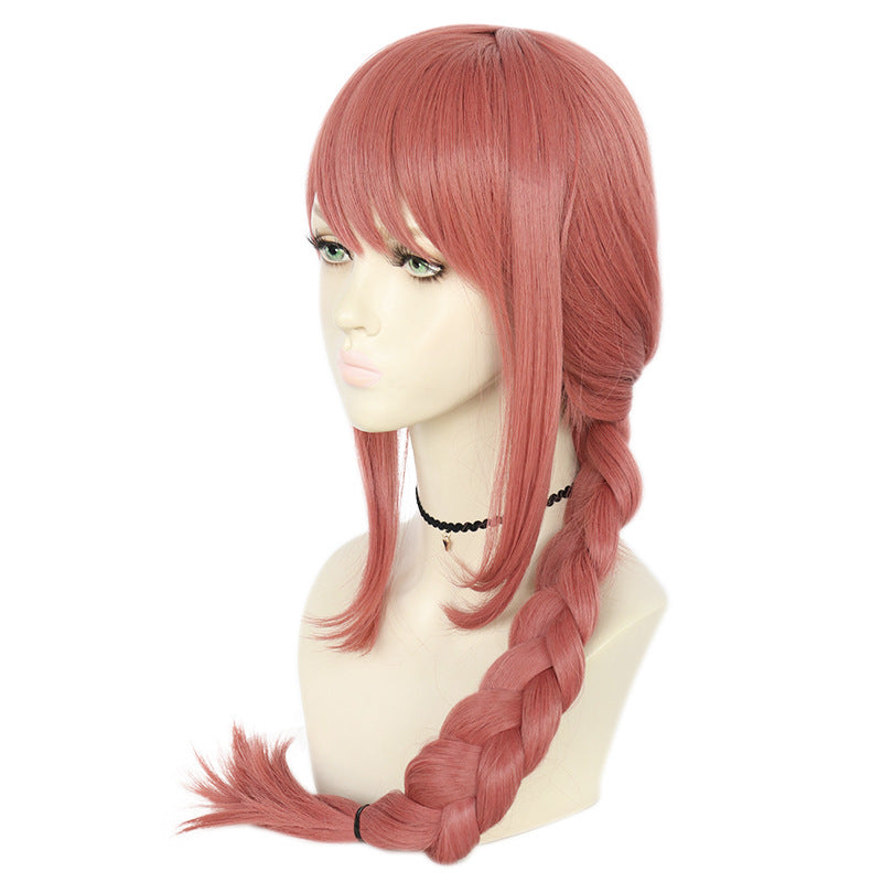 Makima Manga Chainsaw Man And Its Derivatives Character Makima Anime Wig — back view