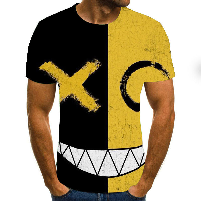 Anime Men And Women 3D Short Sleeve T-Shirt — packaging