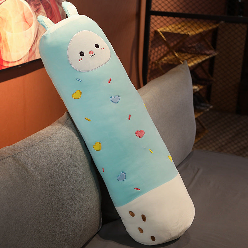 Kawaii Bear Pig Penguin Rabbit Plush Toy — side view