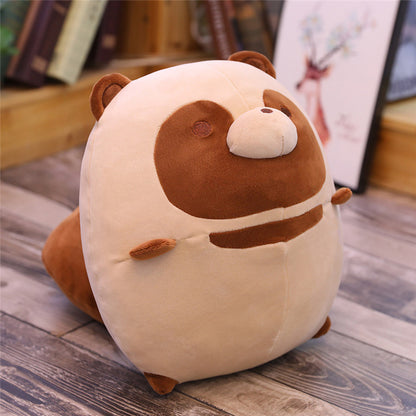 New Anime Cartoon Raccoon And Fox Plush Toys Zabawki Cute Pillow Peluche Baby Toy Soft Padded Cushion Stuffed — detail