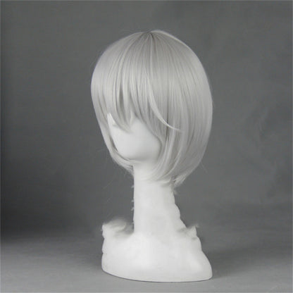 Broad Silk Vitality Girl White Short Hair | Magic Stories