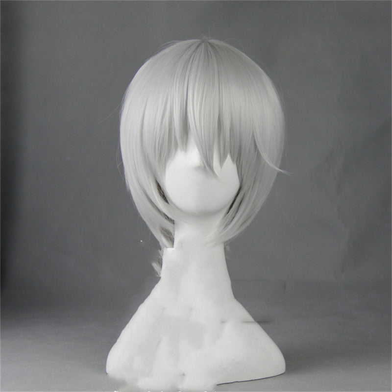 Broad Silk Vitality Girl White Short Hair | Magic Stories
