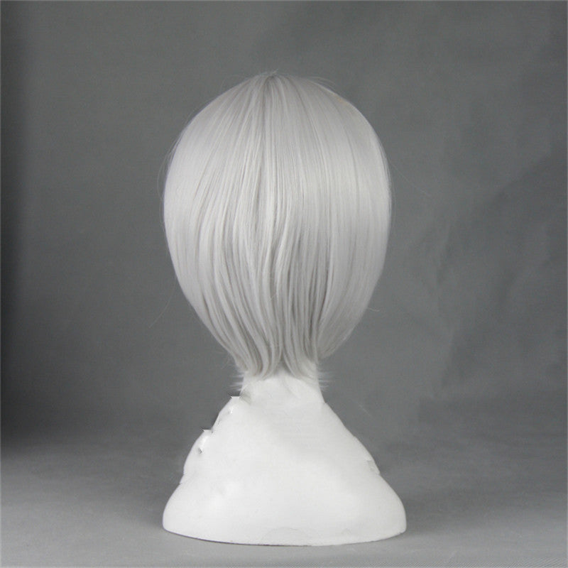 Broad Silk Vitality Girl White Short Hair | Magic Stories