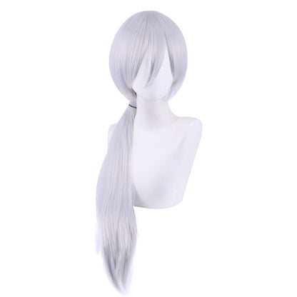 Chainsaw Man Cosplay-Wigs Power-Hayakawa Makima Denji Quanxi Kobeni Black Purple Higashiyama — side view