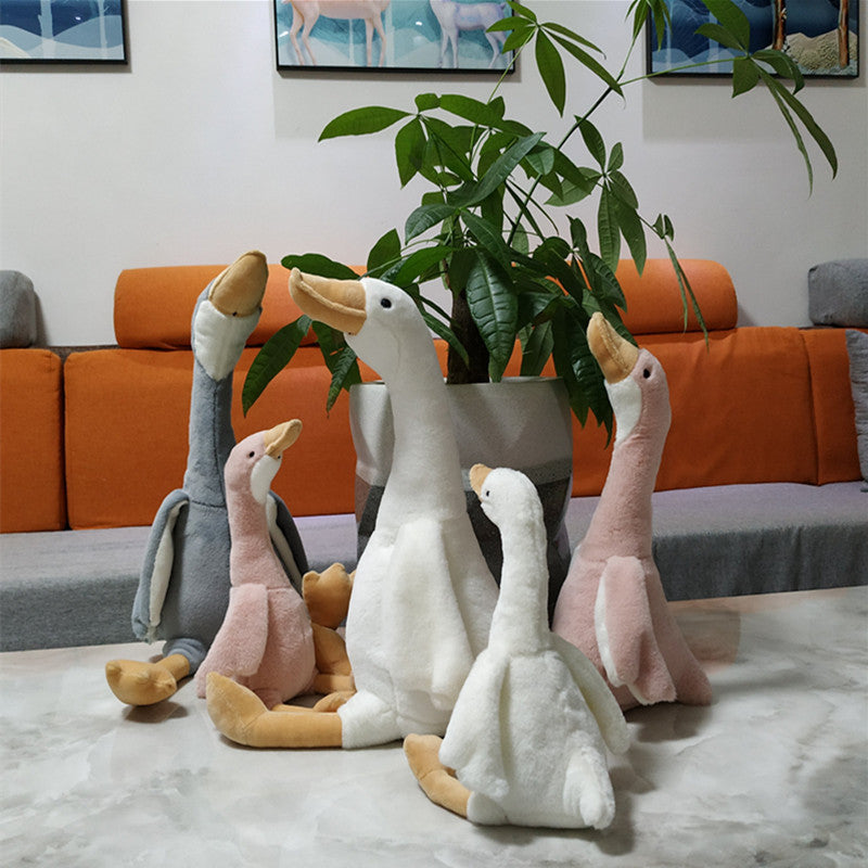 Simulation Swan Doll Plush Doll Pillow | Magic Stories