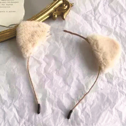 Cat Ears Headband Furry Cute Girl Super Cute | Magic Stories
