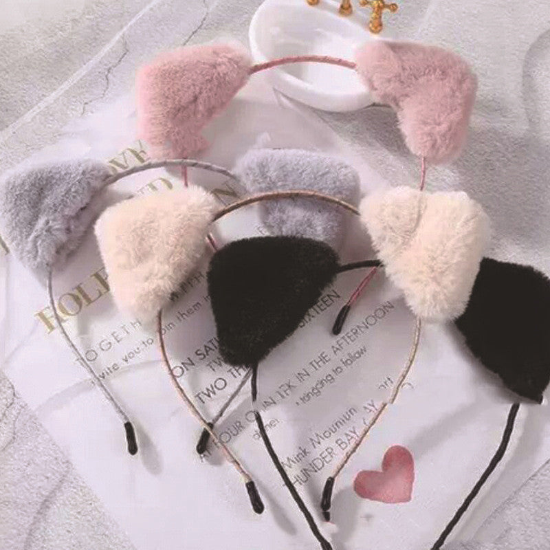 Cat Ears Headband Furry Cute Girl Super Cute | Magic Stories