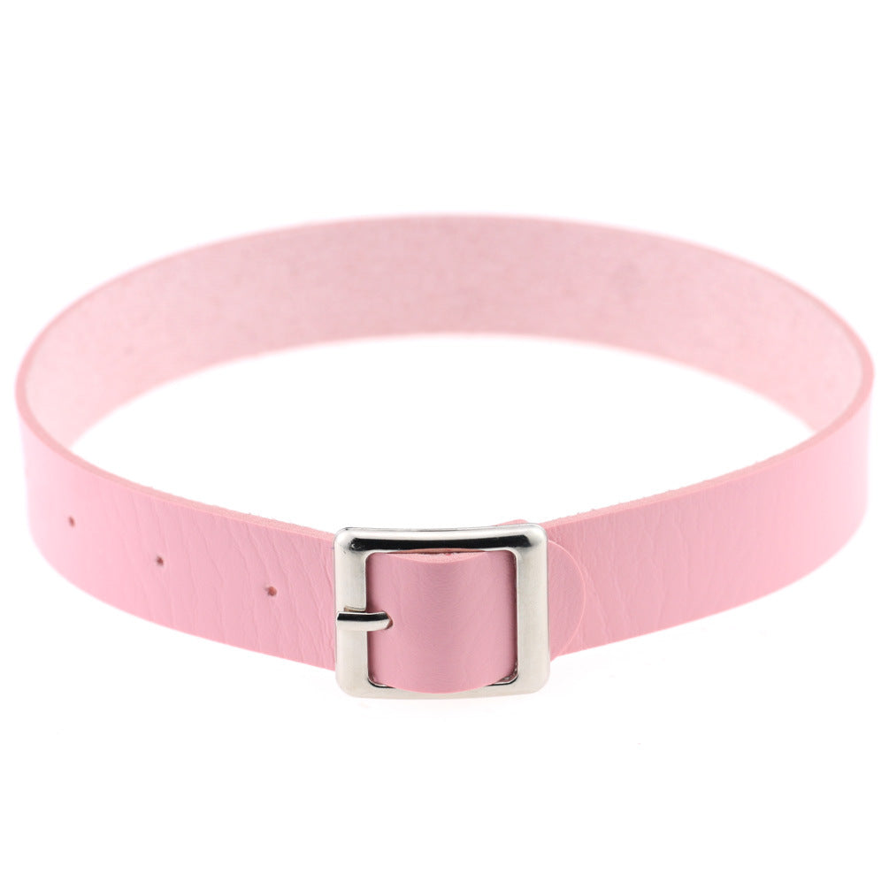 Fine Quality Harajuku Belt Collar Choker | Magic Stories