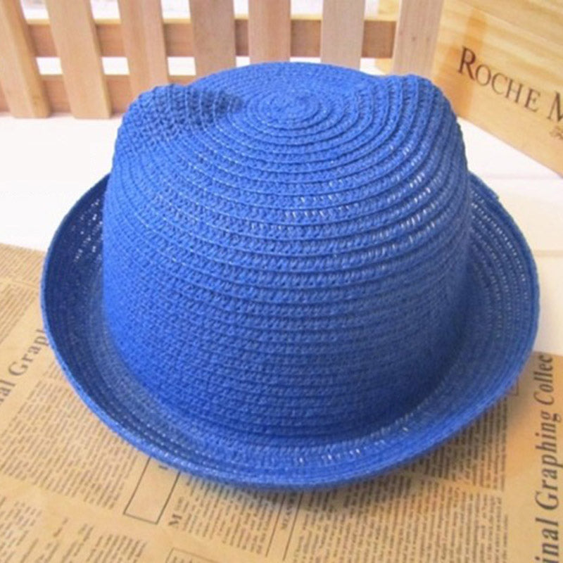 Cute Cat Ears Straw Hat Sunhat | Magic Stories