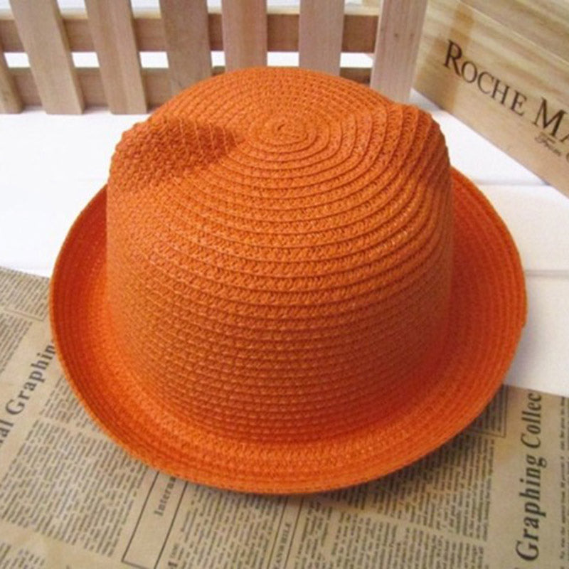 Cute Cat Ears Straw Hat Sunhat | Magic Stories