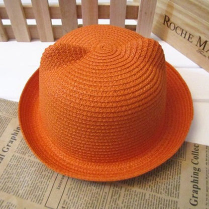 Cute Cat Ears Straw Hat Sunhat | Magic Stories