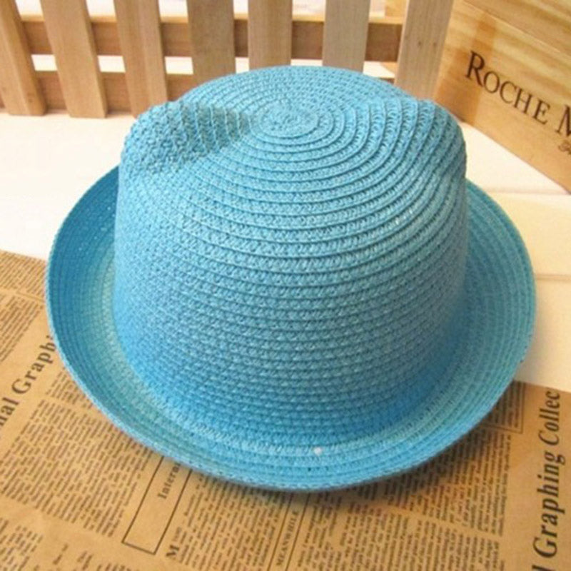 Cute Cat Ears Straw Hat Sunhat | Magic Stories