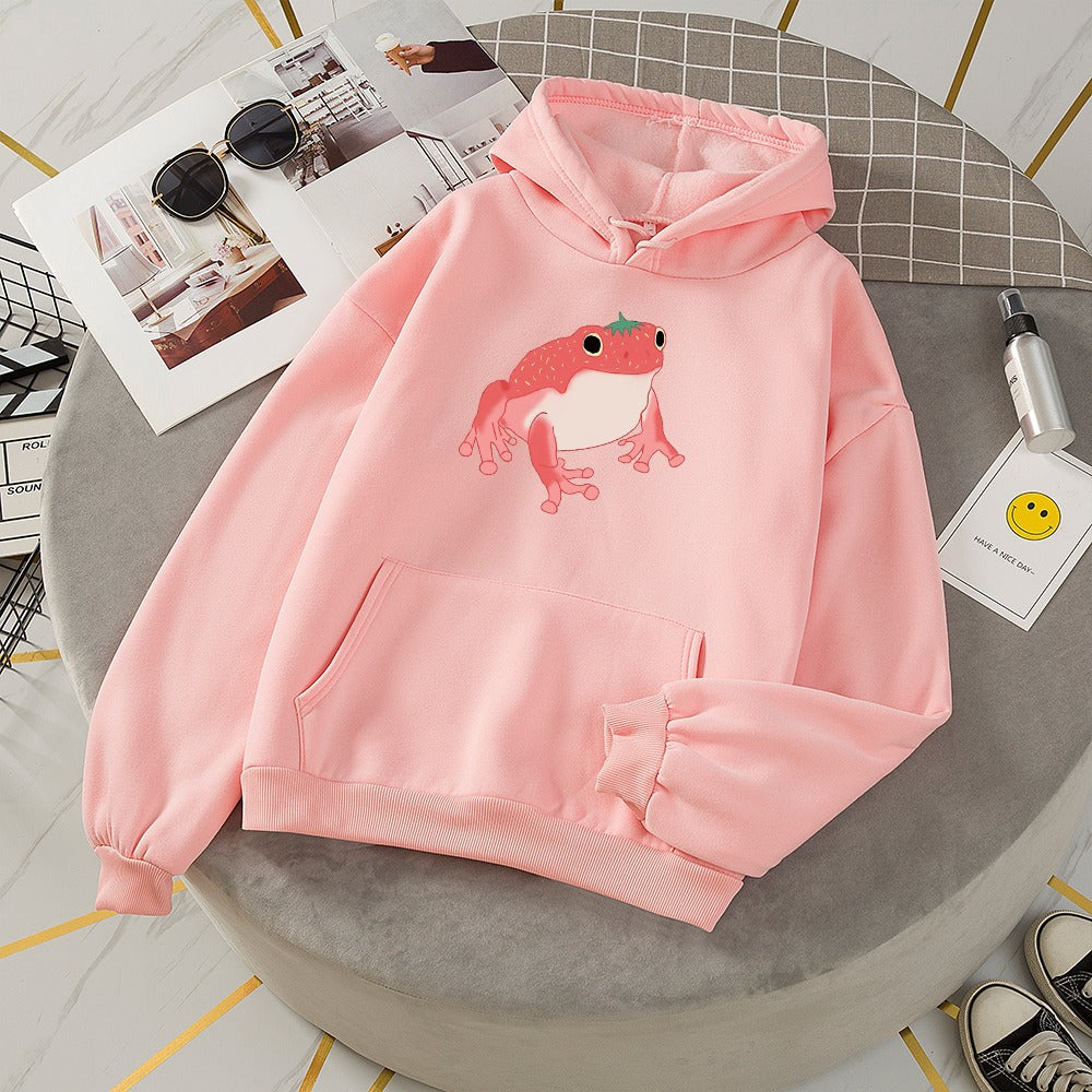 Kawaii Cute Animal Frog Sweatshirt Sports | Magic Stories
