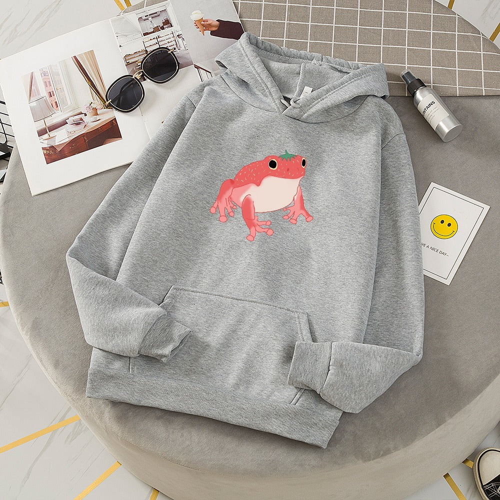 Kawaii Cute Animal Frog Sweatshirt Sports | Magic Stories