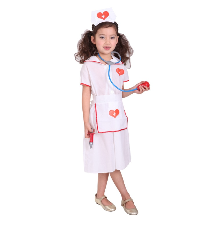 Cosplay Little Girl Pretty Little Nurse Uniform — detail