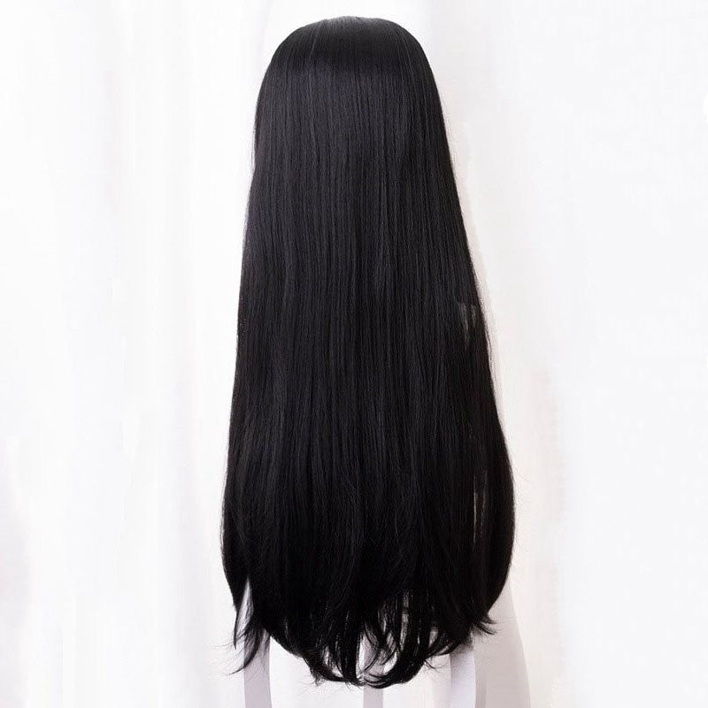 Black Styling Long Hair Cos Anime Wig | Magic Stories
