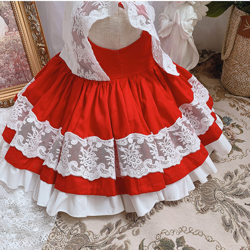 Dress Spanish Palace Pettiskirt Birthday Princess Dress — packaging