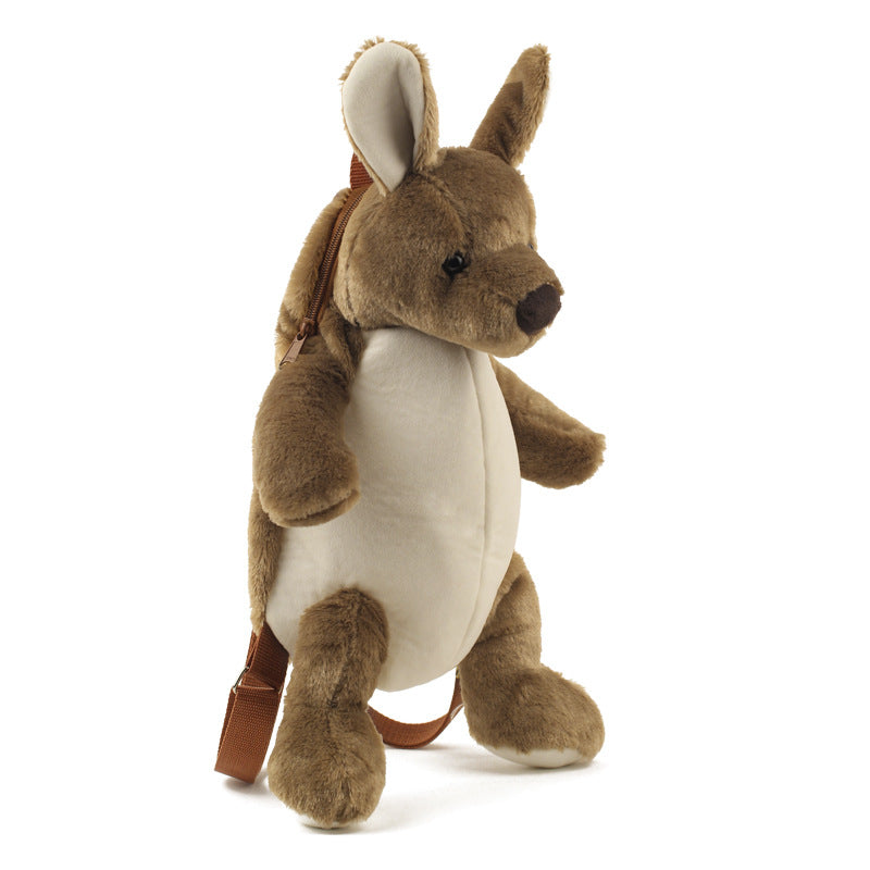Plush Doll Backpack Casual Backpack — side view