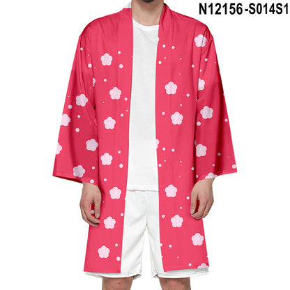 Children's Cardigan Long Cloak, Kimono, Peripherals — detail