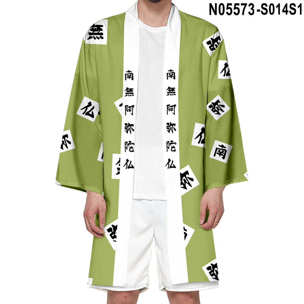 Children's Cardigan Long Cloak, Kimono, Peripherals — in use