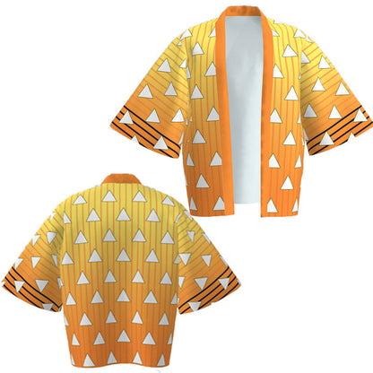 Peripheral Haori Kimono Jacket Kadomon Tanjiro Suit Bathrobe — scale reference