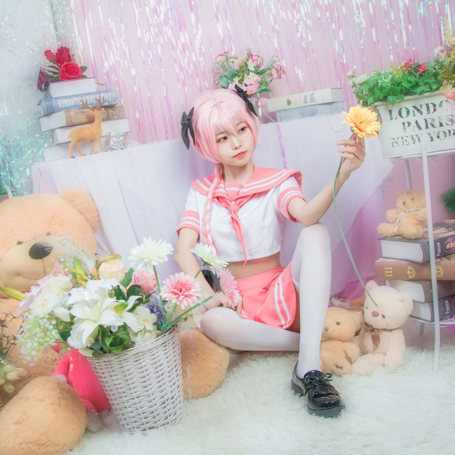 Cosplay Afu Sailor Suit — detail