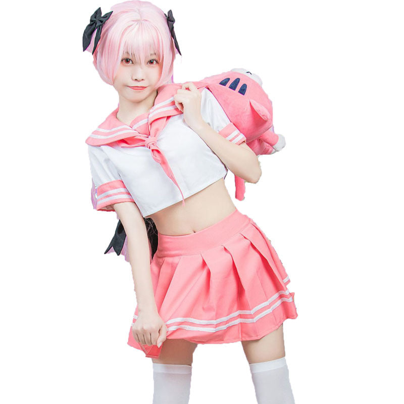 Cosplay Afu Sailor Suit — side view