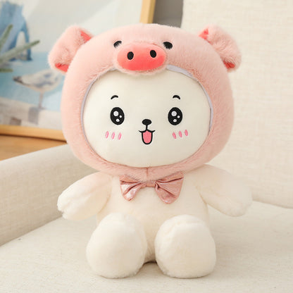 Plush Doll Pillow Plush Toy Children — in use