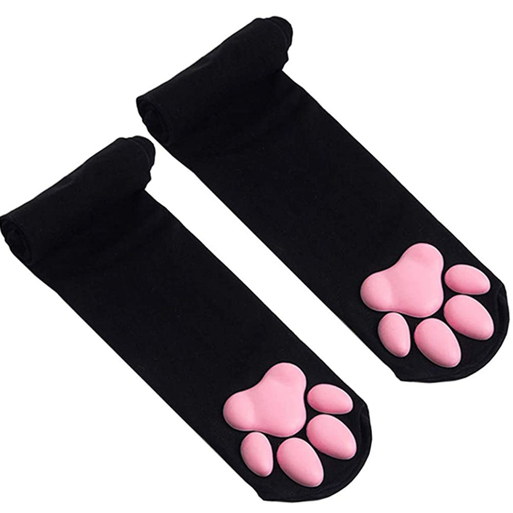 Long Tube Cat Paw Socks Two-dimensional Cos | Magic Stories