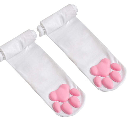 Long Tube Cat Paw Socks Two-dimensional Cos | Magic Stories
