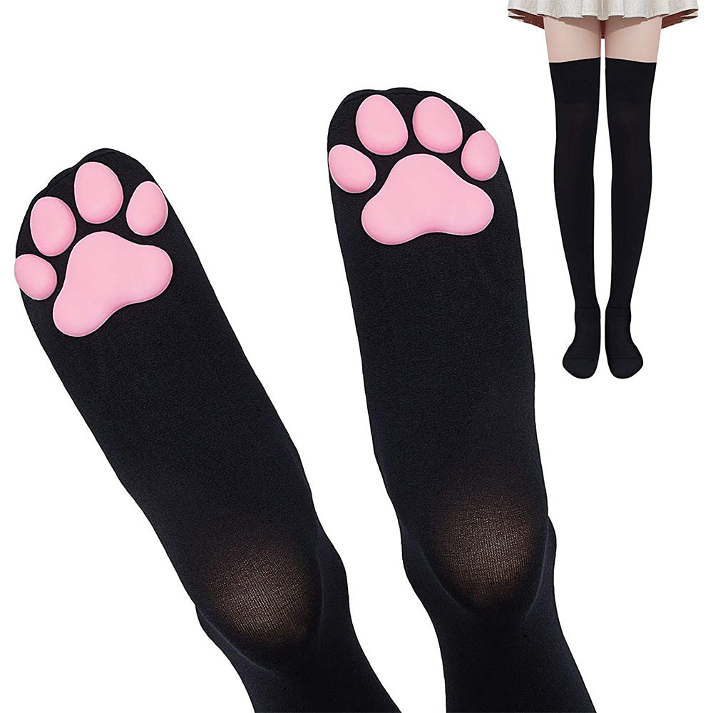 Long Tube Cat Paw Socks Two-dimensional Cos | Magic Stories