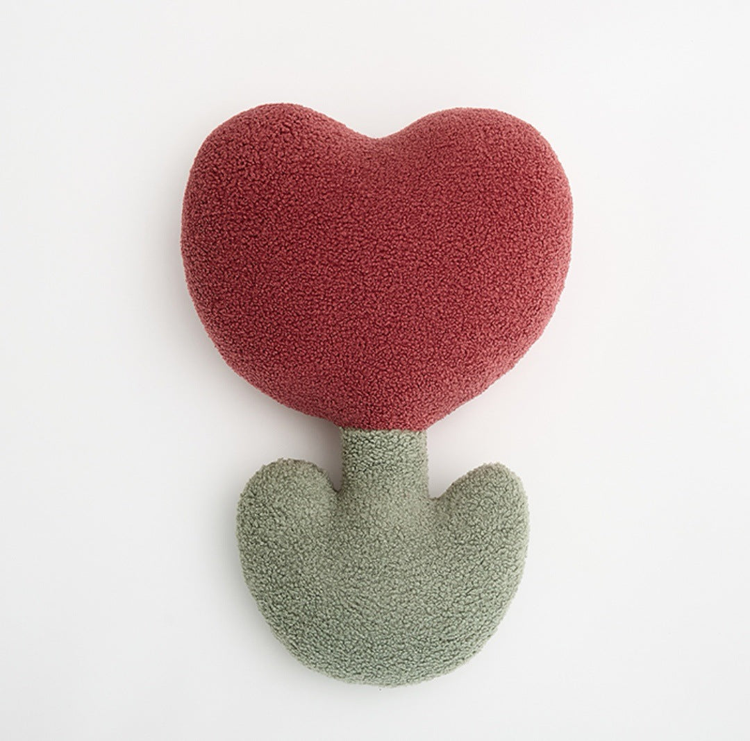 Cushion Teddy Plush Tulip Flower Pillow Toy | Magic Stories