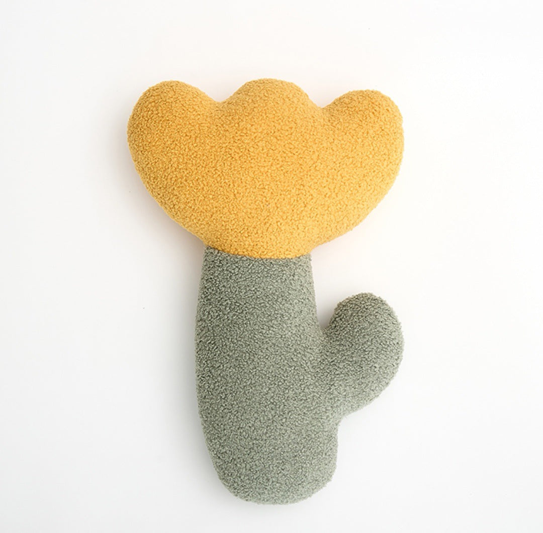 Cushion Teddy Plush Tulip Flower Pillow Toy | Magic Stories