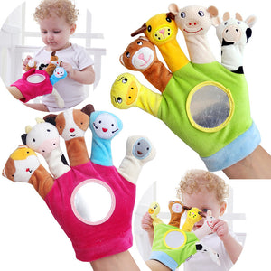 Baby Animal Hand Puppet Plush Toy Gloves | Magic Stories