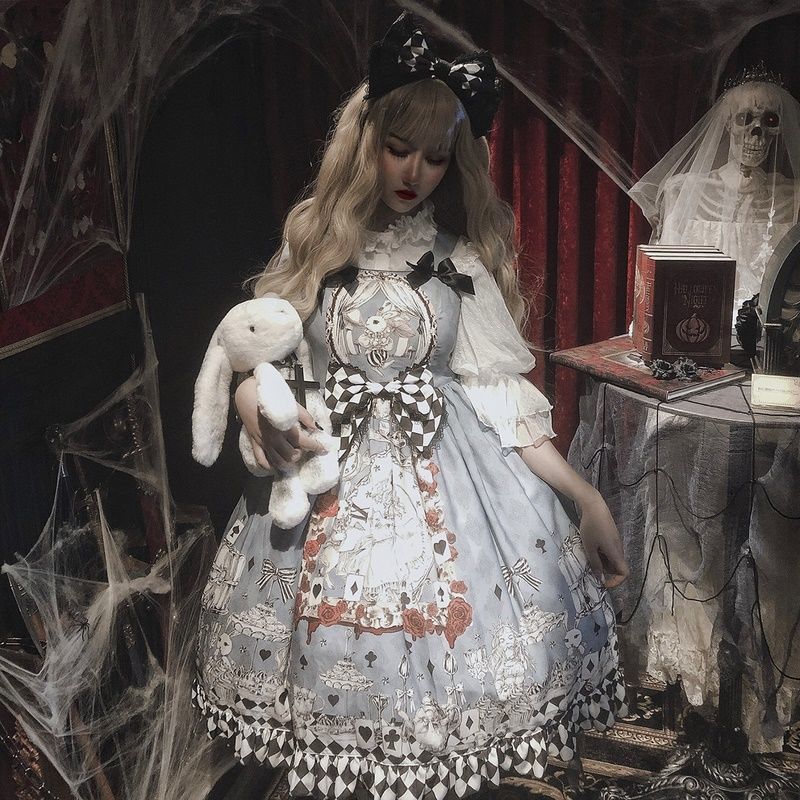 Lolita Dress Gothic Retro Dark Funeral Lolita Dress — packaging