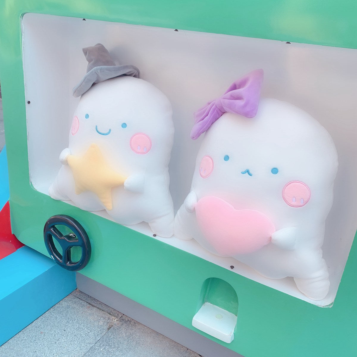 Creative Plush Toy Ghost Keychain Pendant | Magic Stories